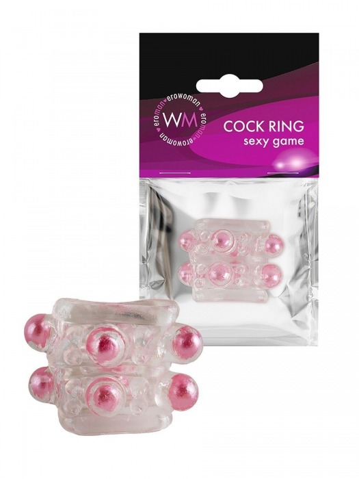 Прозрачная насадка на пенис с цветными шариками - Erowoman-Eroman - в Евпатории купить с доставкой