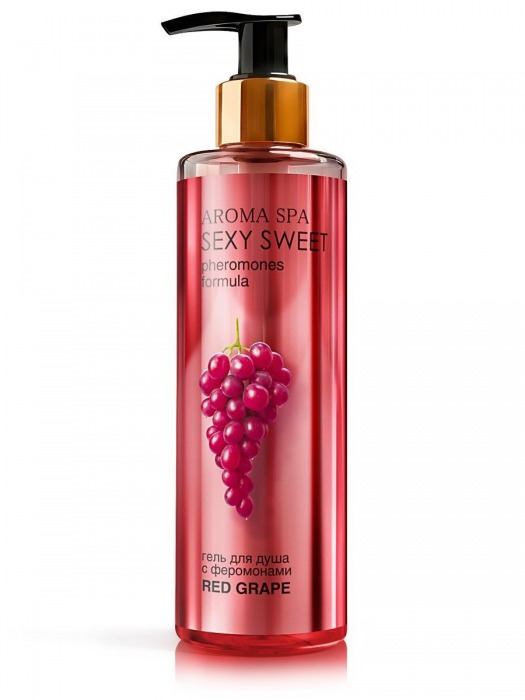 Гель для душа с феромонами и ароматом винограда Red Grape - 200 мл. -  - Магазин феромонов в Евпатории