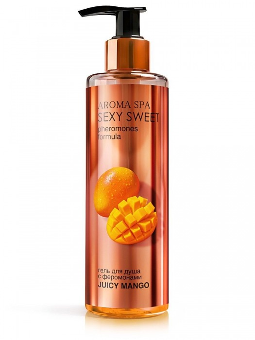 Гель для душа с феромонами и ароматом манго Juicy Mango - 200 мл. -  - Магазин феромонов в Евпатории