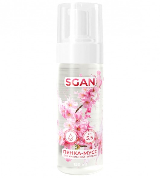 Пенка-мусс для интимной гигиены SGAN с пребиотиками - 150 мл. - SGAN - купить с доставкой в Евпатории