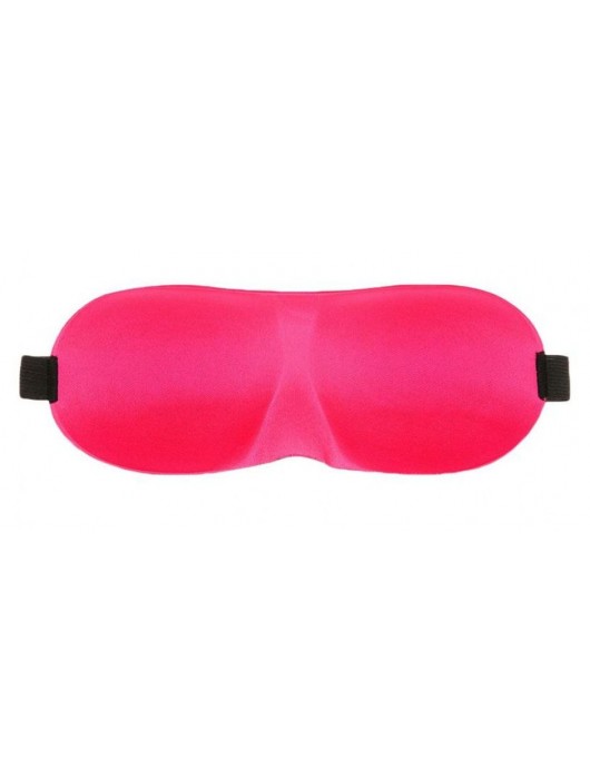 Розовая глухая маска на резинке - Sitabella - купить с доставкой в Евпатории