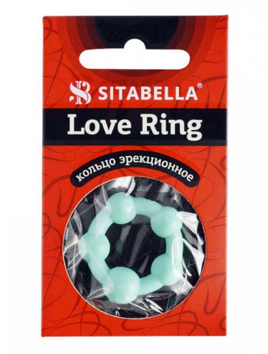 Цветное эрекционное кольцо с 5 бусинами Love Ring - Sitabella - в Евпатории купить с доставкой