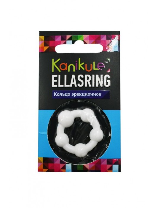 Цветное эрекционное кольцо с шариками Ellasring - Sitabella - в Евпатории купить с доставкой