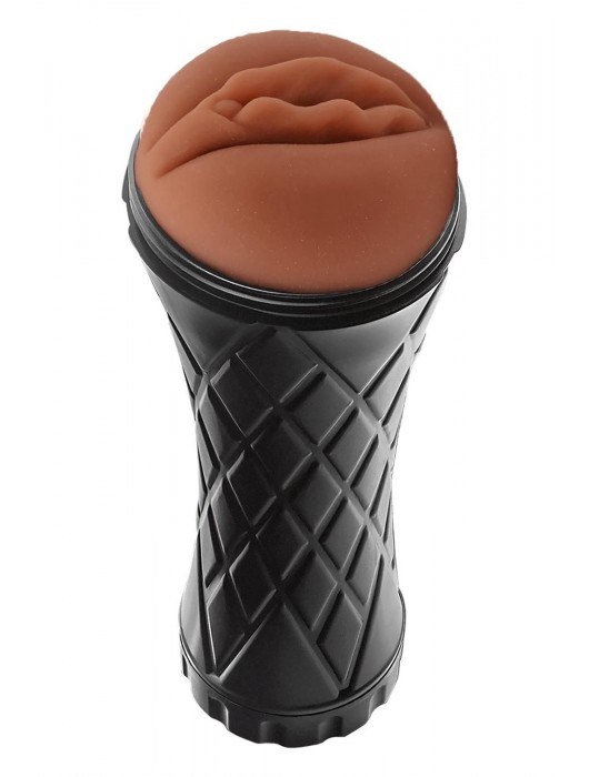 Коричневый мастурбатор-вагина Marly - Dream Toys - в Евпатории купить с доставкой