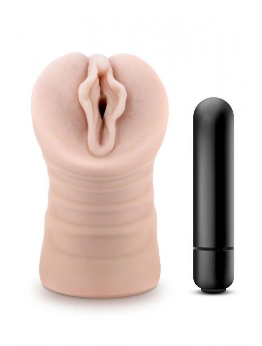 Телесный мастурбатор-вагина Destini - Blush Novelties - в Евпатории купить с доставкой