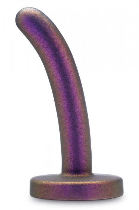 Фиолетовая насадка с гладкой поверхностью Surrender 4.75 Inch Beginner Pegging Dildo - 12 см. - Blush Novelties - купить с доставкой в Евпатории