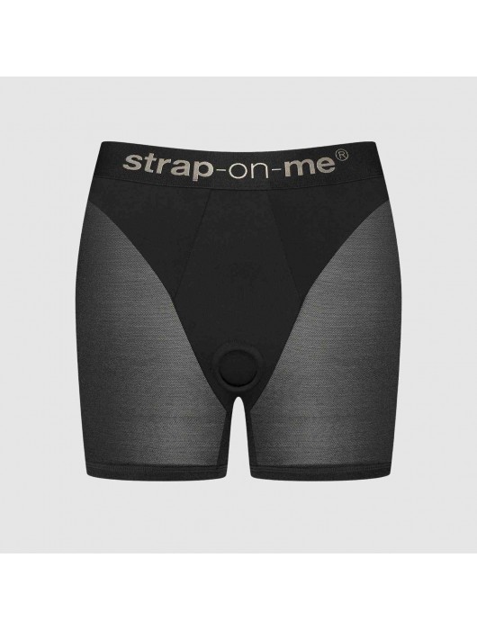 Трусики-шорты для фиксации насадок Strap-on-me Harness Lingerie Halo - size S - Strap-on-me - купить с доставкой в Евпатории