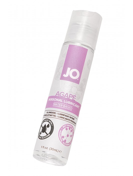 Лубрикант на водной основе для женщин JO AGAPE ORIGINAL - 30 мл. - System JO - купить с доставкой в Евпатории