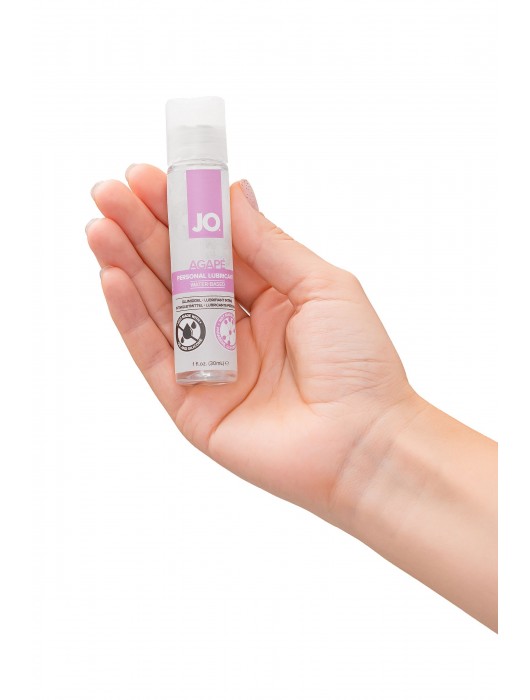 Лубрикант на водной основе для женщин JO AGAPE ORIGINAL - 30 мл. - System JO - купить с доставкой в Евпатории