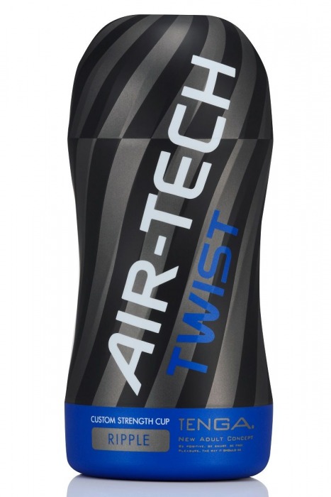 Мастурбатор с регулируемой плотностью обхвата Custom Strength CUP Twist Ripple - Tenga - в Евпатории купить с доставкой