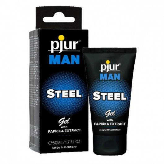 Эрекционный гель для пениса pjur MAN Steel Gel - 50 мл. - Pjur - купить с доставкой в Евпатории