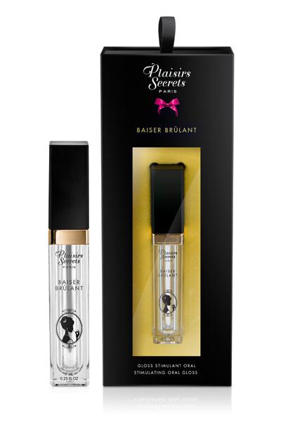 Стимулирующий блеск для губ Baiser Brulant Gloss Plaisirs Secrets - 7 мл. - Plaisir Secret - купить с доставкой в Евпатории