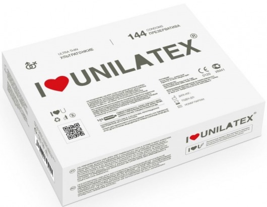 Ультратонкие презервативы Unilatex Ultra Thin - 144 шт. - Unilatex - купить с доставкой в Евпатории