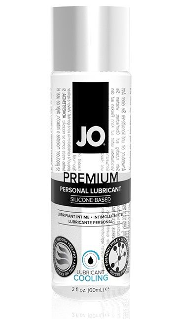 Охлаждающий лубрикант на силиконовой основе JO Personal Premium Lubricant Cooling - 60 мл. - System JO - купить с доставкой в Евпатории