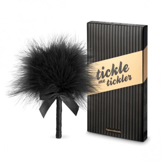 Пуховка для эротических игр Tickle Me Tickler - Bijoux Indiscrets - купить с доставкой в Евпатории