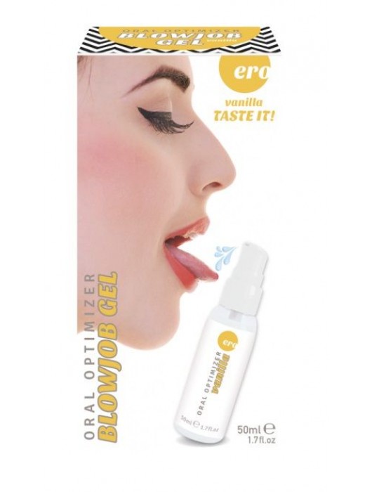 Увлажняющий гель для орального секса с ароматом ванили - 50 мл. - Ero - купить с доставкой в Евпатории