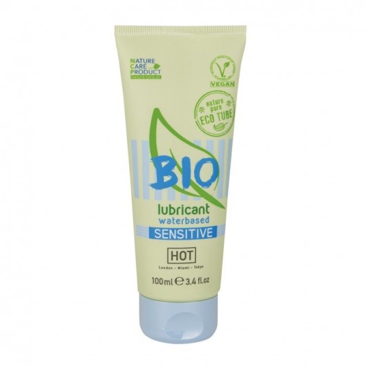 Органический лубрикант для чувствительной кожи Bio Sensitive - 100 мл. - HOT - купить с доставкой в Евпатории