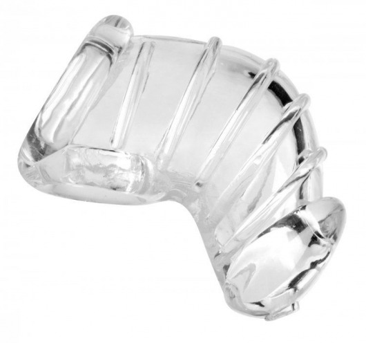 Насадка для ограничения эрекции Detained Soft Body Chastity Cage - XR Brands - купить с доставкой в Евпатории