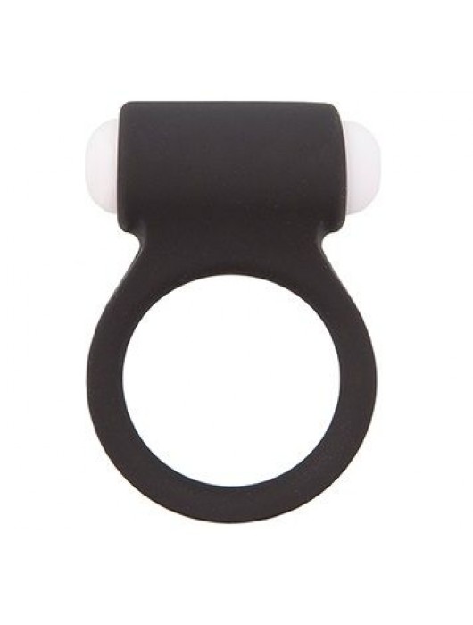Чёрное эрекционное виброкольцо LIT-UP SILICONE STIMU RING 3 BLACK - Dream Toys - в Евпатории купить с доставкой