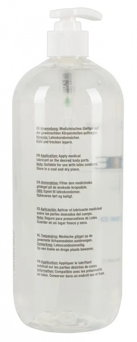 Гель-смазка на водной основе JUSTGLIDE - 1000 мл. - Orion - купить с доставкой в Евпатории