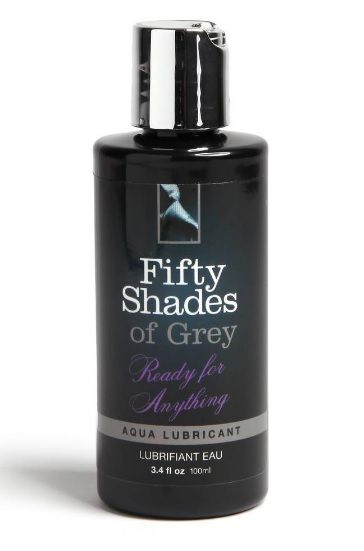 Лубрикант на водной основе Ready for Anything Aqua Lubricant - 100 мл. - Fifty Shades of Grey - купить с доставкой в Евпатории