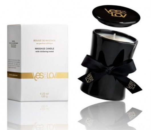 Массажная свеча Titillating Massage Candle - 120 мл. - YESforLOV - купить с доставкой в Евпатории