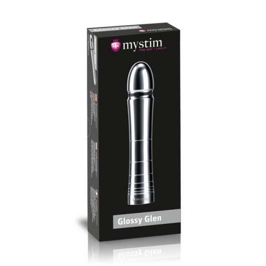 Фаллоимитатор для электростимуляции Glossy Glen Dildo - 14 см. - MyStim - купить с доставкой в Евпатории