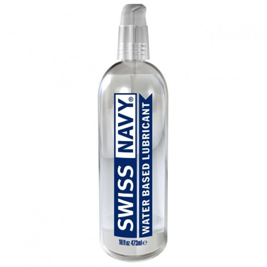 Лубрикант Swiss Navy Water Based Lube на водной основе - 473 мл. - Swiss navy - купить с доставкой в Евпатории