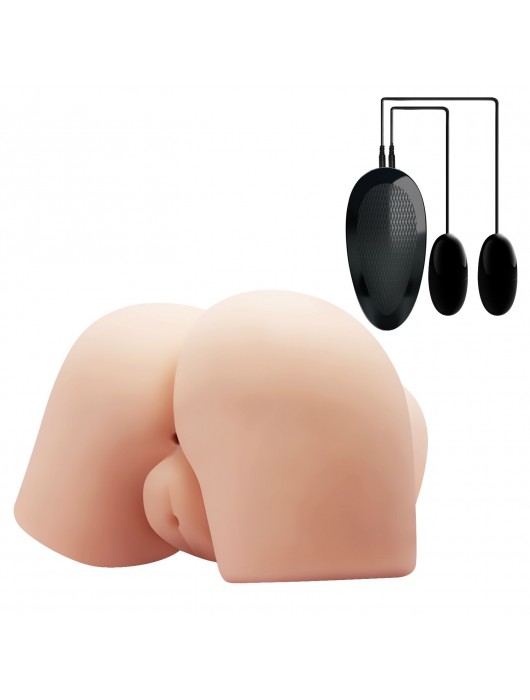 Вагина и попка с вибрацией CRAZY BULL - Baile - в Евпатории купить с доставкой