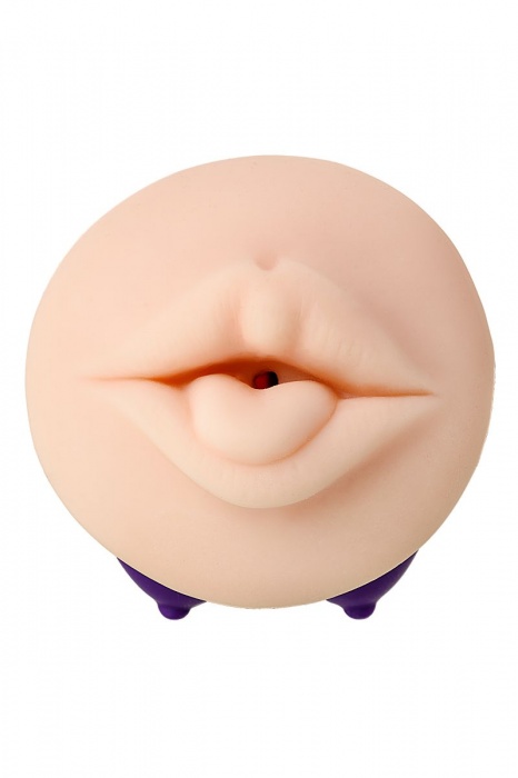 Двухсторонний мастурбатор JOS YARA в фиолетовой колбе - JOS - в Евпатории купить с доставкой