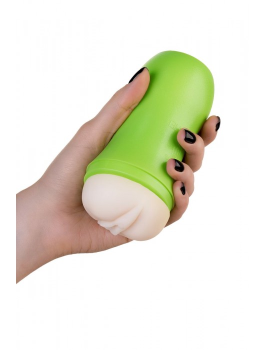 Мастурбатор-вагина A-Toys в зеленой колбе - A-toys - в Евпатории купить с доставкой