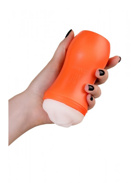 Мастурбатор-ротик A-Toys в оранжевой колбе - A-toys - в Евпатории купить с доставкой