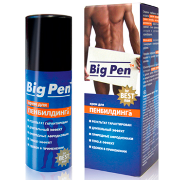 Крем Big Pen для увеличения полового члена - 50 гр. - Биоритм - в Евпатории купить с доставкой