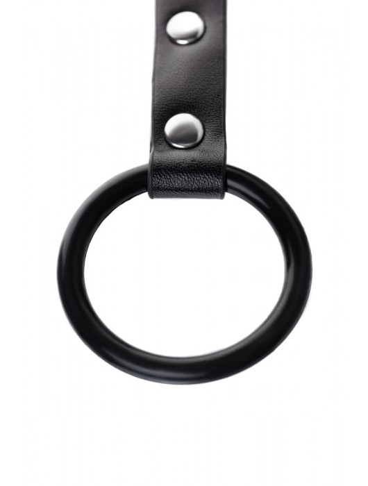 Черно-серебристые зажимы для сосков с кольцом для пениса TOYFA Metal - ToyFa - купить с доставкой в Евпатории