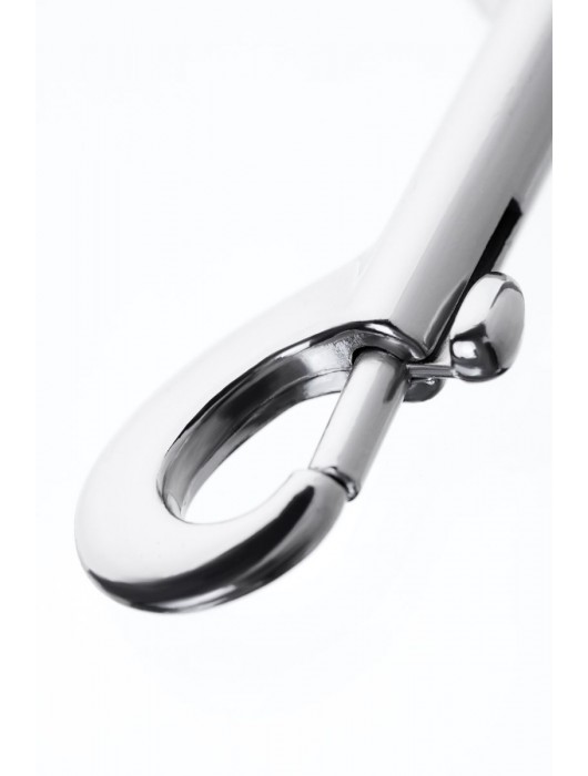 Серебристый двухсторонний карабин TOYFA Metal - ToyFa - купить с доставкой в Евпатории