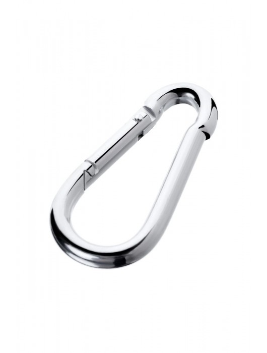 Серебристый карабин TOYFA Metal - ToyFa - купить с доставкой в Евпатории