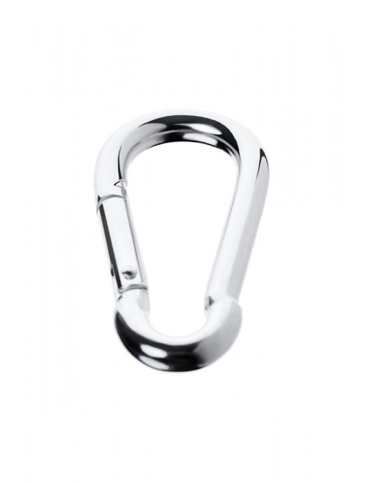 Серебристый карабин TOYFA Metal - ToyFa - купить с доставкой в Евпатории