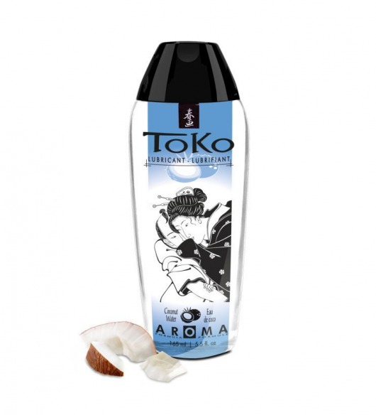 Интимный гель TOKO Cononut Water с ароматом кокоса - 165 мл. - Shunga - купить с доставкой в Евпатории