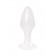 Белая акриловая анальная втулка - 8 см. - Toyfa Basic в Евпатории Белая акриловая анальная втулка - 8 см. - Toyfa Basic
