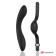 Черный вибратор с пультом-часами Anne s Desire Curve G-Spot Vibe Wireless Watchme - 20,5 см. - DreamLove купить в Евпатории с доставкой в Orgasmix.ru Черный вибратор с пультом-часами Anne s Desire Curve G-Spot Vibe Wireless Watchme - 20,5 см. - DreamLove