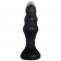Черная анальная пробка с магнитно-импульсной стимуляцией и пультом ДУ Backdoor Banger - 13,5 см. - Evolved