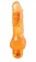 Оранжевый вибратор-реалистик JELLY JOY 7INCH 10 RHYTHMS ORANGE - 17,5 см. - Dream Toys купить в Евпатории с доставкой в Orgasmix.ru Оранжевый вибратор-реалистик JELLY JOY 7INCH 10 RHYTHMS ORANGE - 17,5 см. - Dream Toys