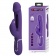 Сливовый вибратор-кролик с функцией фингеринга Kampas - 23,2 см. - Baile купить в Евпатории с доставкой в Orgasmix.ru Сливовый вибратор-кролик с функцией фингеринга Kampas - 23,2 см. - Baile