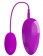 Лиловое виброяйцо с удобным пультом управления вибрацией - Baile в Евпатории Лиловое виброяйцо с удобным пультом управления вибрацией - Baile